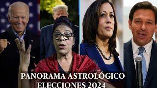 Astrología y elecciones 2024 Trump DeSantis Biden y Harris [upl. by Switzer820]