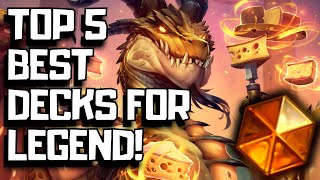 Best Hearthstone Decks For Easy Legend In September [upl. by Boles]