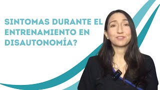 Síntomas durante el ejercicio en disautonomía [upl. by Guilbert656]