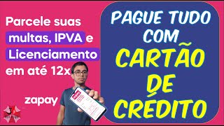 PAGAR IPVA LICENCIAMENTO MULTAS NO CARTÃO DE CRÉDITO VEJA COMO detran ipva cartaodecredito [upl. by Dnalel]