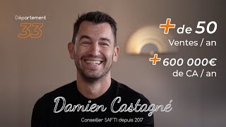 Changer de vie avec SAFTI  Damien Castagné témoigne [upl. by Colby]