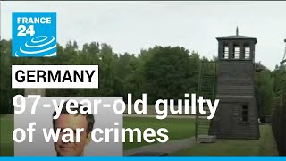 97yearold exconcentration camp secretary convicted of war crimes • FRANCE 24 English [upl. by Mendel184]