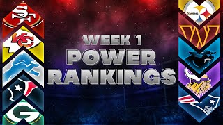 NFL Week 1 Power Rankings [upl. by Loveridge493]