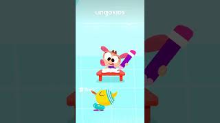 Ready for school 🎒 Listen for classroom sounds Lingokidspodcast storiesforkids lingokids [upl. by Dunaville583]