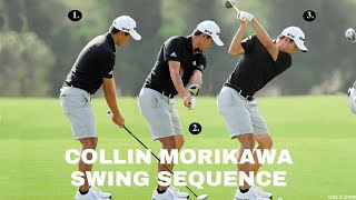 Collin Morikawa Iron and Driver Swing Sequence and Slowmotion [upl. by Daveta]