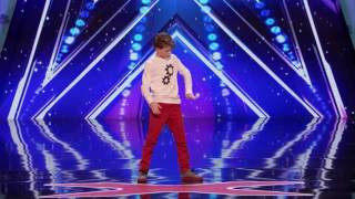 Americas Got Talent 2017 Audition  Merrick Hanna 12 Year Old Tells Emotional Story Through Dance [upl. by Alrzc]