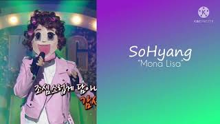 Mona lisa Karaoke  SoHyang [upl. by Kries738]