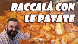 56  Baccalà con le patate alluso di Roma [upl. by Onihc]