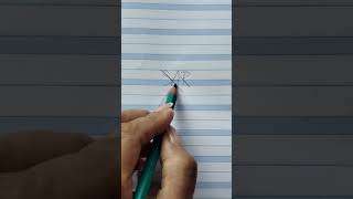 Como fazer SAR sílabas caligrafia lettering viralvideo shorts [upl. by Beeck]