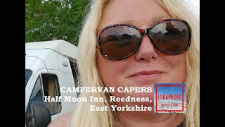 Campervan Capers at the Half Moon Inn Reedness Goole East Yorkshire [upl. by Alleras695]