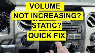 Car Stereo Volume Knob Not Working Static  Fast amp Easy Fix [upl. by Nhguavoj49]