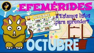 EFEMÉRIDES OCTUBRE [upl. by Brand9]