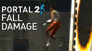 Portal 2 with Fall Damage [upl. by Sibell]