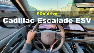 Cadillac Escalade ESV POV drive [upl. by Oirad]