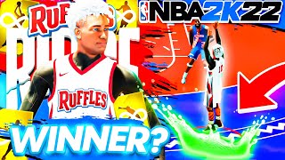 i took my 2WAY 3PT PLAYMAKER to win THE FIRST EVER RUFFLES EVENT on NBA2K22 [upl. by Sivia]