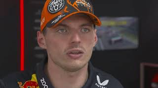 quotBad callsquot Max Verstappen PostRace Interview  F1 Hungary Grand Prix [upl. by Alehcim]