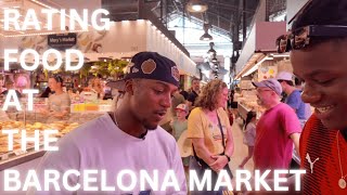 My Experience At The Mercat de la Boqueria Food Market [upl. by Tirreg246]