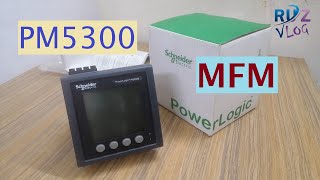 Powerlogic PM5300 Schneider Electric Multifunction Meter Unboxing [upl. by Tatia]