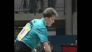 Jörgen Persson vs Jörg Rosskopf Tabletennis Final Vienna 1991 [upl. by Elorac]