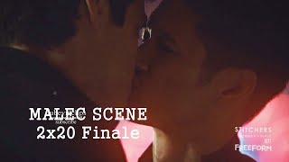 Shadowhunters 2x20 Magnus Alec Kiss amp Back Together Malec Scene Season 2 Episode 20 Finale [upl. by Roda556]