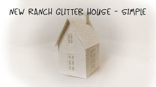 Glitter House Simple Tutorial [upl. by Glennis]