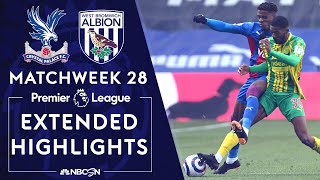 Crystal Palace v West Brom  PREMIER LEAGUE HIGHLIGHTS  3132021  NBC Sports [upl. by Akirat]