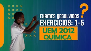 Resolução dos Exercícios 15 UEM 2012 [upl. by Ecnarretal944]