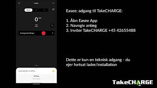 Easee Adgang til lader [upl. by Nahk]