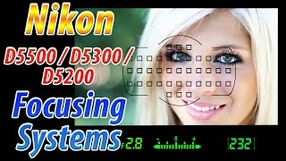 Nikon D5500  D5300  D5200 Focus Square Tutorial  How to Focus Training Video [upl. by Giuditta]