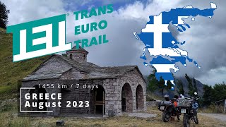 TET Greece 2023 KTM 640 Adventure vs BMW R 1100 GS vs Yamaha Tenere 700  Offroad Madness  360° [upl. by Melany]