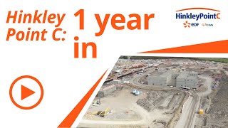 Hinkley Point C  The first year of progress [upl. by Yeniffit]