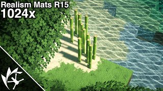 Realism Mats R15 vs Vanilla 4K [upl. by Eirene]