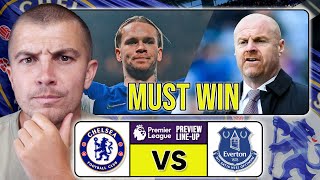 NEVER SEEN BEFORE CHELSEA XI 👀 CHELSEA vs EVERTON PREVIEW [upl. by Kcirdaed463]