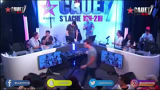 Cauet Slache  Mardi 12 Juin  12062018  100vidéo avec Bob Sinclar Hyphen Tony Saint Laurent [upl. by Bashemeth]