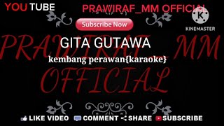 Karaoke kembang perawan Gita Gutawa  lirik [upl. by Enuj267]