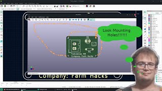 KiCad 6 Add Mounting Holes [upl. by Aenal]