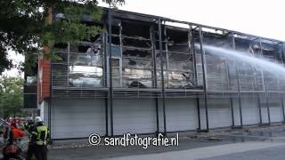 Grote brand zwembad Nordhorn [upl. by Hgeilhsa]