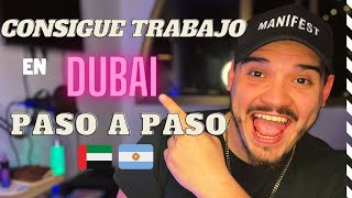 PASO a PASO Conseguir Trabajo en Dubai  Abu Dhabi 2023 🇦🇪✨ [upl. by Suiramad]