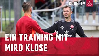 CoachCam Miroslav Klose im Fokus  Trainingslager  1 FC Nürnberg [upl. by Ticon]