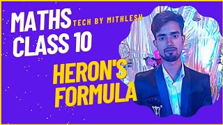 Herons formula class 9 ex91 solutions ncert [upl. by Etterual673]