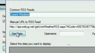 HomeSeer Tutorial Using RSS Data in HSTouch™ [upl. by Querida948]