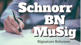 What is Schnorr BN and Musig [upl. by Esmeralda669]