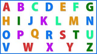 Learn A To Z  ABCD for Kids  ABC Alphabets for Children  ABCD Song  A B C D For Toddlers [upl. by Enitsrik]