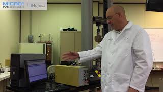 ASTM D3039 Poisson Ratio using a Strain Gage [upl. by Zevahc]