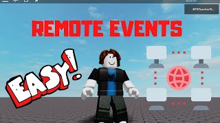 Roblox Studio Tutorial Remote Events Server to Client [upl. by Particia439]