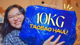 10kg taobao 淘宝 clothing and accessories haul🌷 [upl. by Walsh]