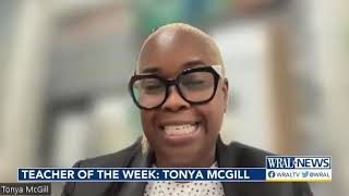 Teacher of the Week Tonya McGill [upl. by Nwotna737]