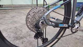 Shimano Deore M5100 shifting test [upl. by Beverley]