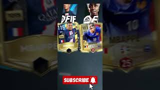 Mbappe fifa 23 mobile VS mbappe fc 24 mobile music [upl. by Dori]