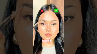 Eyebrow tutorial try this✅⁉️ makeuphacks beautyhacks eyebrows eyebrow [upl. by Kenleigh712]